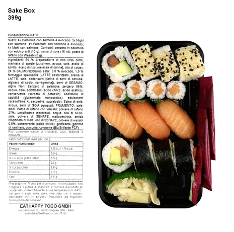 Sake Box, 391 g